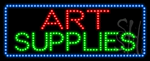 Art Supplies Animated LED Sign