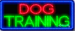 Dog Training Animated LED Sign