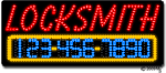 Locksmith Animated LED Sign