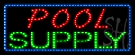 Pool and Supply Animated LED Sign