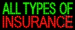All Types Of Insurance Animated Led Sign
