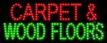 Carpet And Wood Floors Animated Led Sign