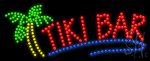 Tiki Bar Animated Led Sign