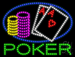 Poker Animated Led Sign