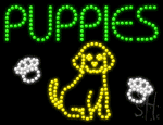 Puppies Animated Led Sign