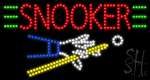 Snooker Animated Led Sign