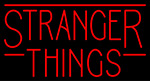 Stranger Things Logo Neon Sign 1