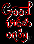 Good Vibes Only Neon Sign 3