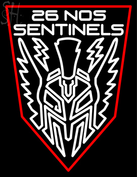 Custom 26 Nos Sentinels Logo Neon Sign 6