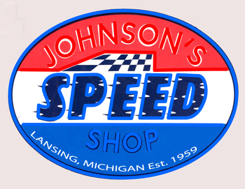 Custom Johnson Speed Shop Neon Sign 3