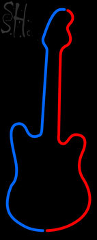 Custom Acoustic Guitar Neon Sign 2
