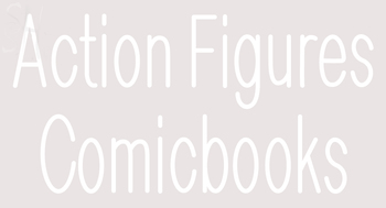 Custom Action Figures Comicbooks Neon Sign 4