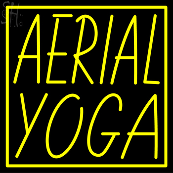 Custom Aerial Yoga Neon Sign 4