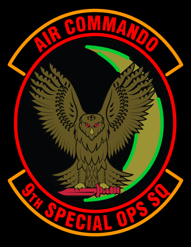 Custom Air Commando 9th Special Ops Sq Neon Sign 1