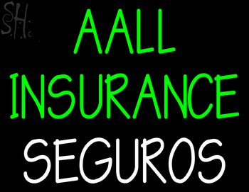 Custom All Insurance Seguros Neon Sign 2