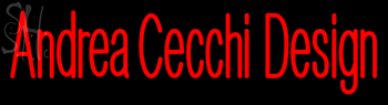 Custom Andrea Cecchi Design Neon Sign 2