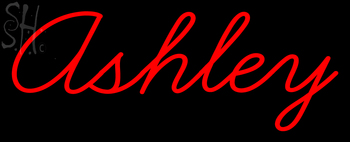 Custom Ashley Neon Sign 1