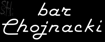 Custom Bar Chojnacki Neon Sign 2