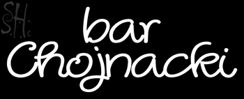 Custom Bar Chojnacki Neon Sign 3