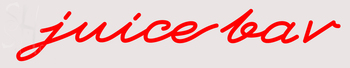 Custom Juice Bar Neon Sign 2