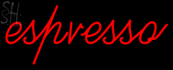 Cutom Espresso Neon Sign 1