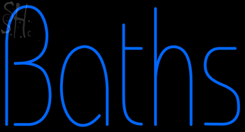 Custom Baths Neon Sign 1
