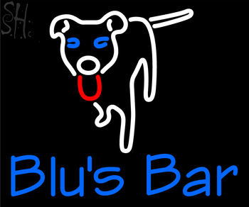 Custom Dog Logo Neon Sign 1