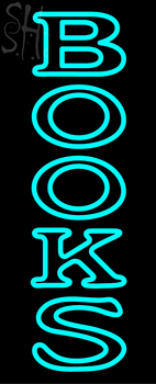 Custom Books Grapevine Neon Sign 5