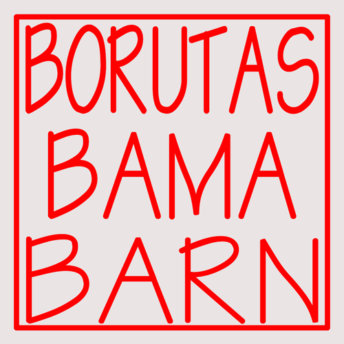 Custom Borutas Bama Barn Red Logo Neon Sign 2