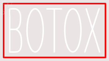 Custom Botox Neon Sign 3
