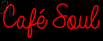 Custom Cafe Soul Neon Sign 2