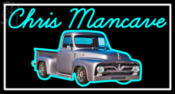 Custom Chris Mancave Neon Sign 1