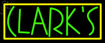 Custom Clark Neon Sign 5