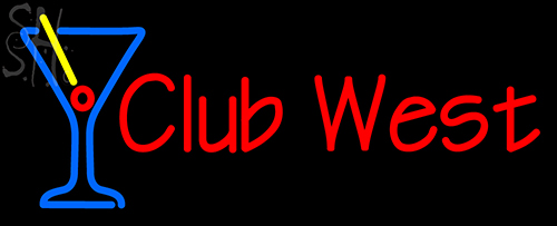 Custom Club West Neon Sign 2