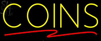 Custom Coins Neon Sign 1