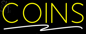 Custom Coins Neon Sign 2