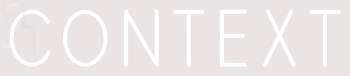 Custom Context Logo Neon Sign 2