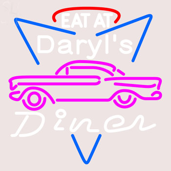 Custom Daryls Diner Neon Sign 1