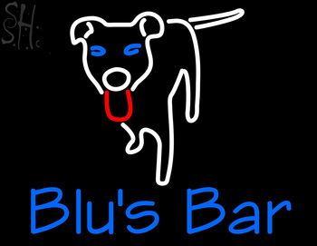 Custom Dog Logo Neon Sign 15
