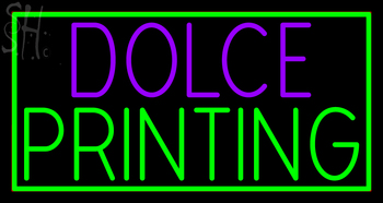 Custom Dolce Printing Neon Sign 7
