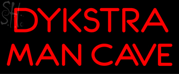 Custom Dykstra Man Cave Neon Sign 4