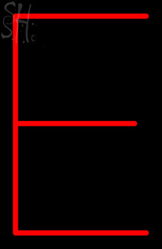Custom E Neon Sign 3