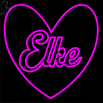 Custom Elke Logo Neon Sign 3