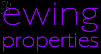 Custom Ewing Properties Neon Sign 4