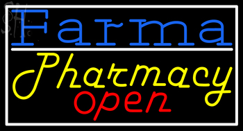 Custom Farma Pharmacy Open Neon Sign 6