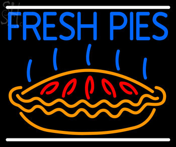 Custom Fresh Pies Neon Sign 6