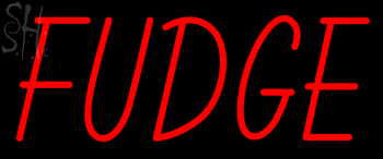Custom Fudge Neon Sign 2