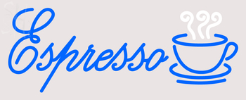 Custom Espresso Coffee Cup Neon Sign 3