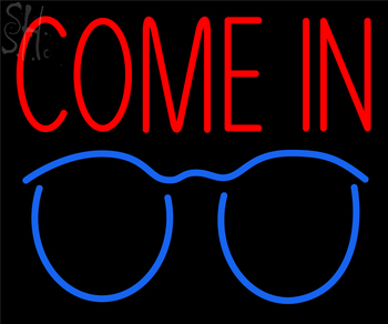 Custom Glasses Come In Neon Sign 6
