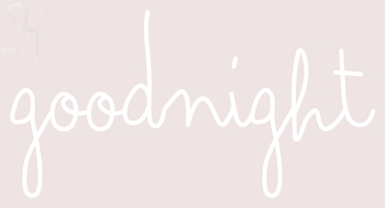 Custom Good Night Neon Sign 9